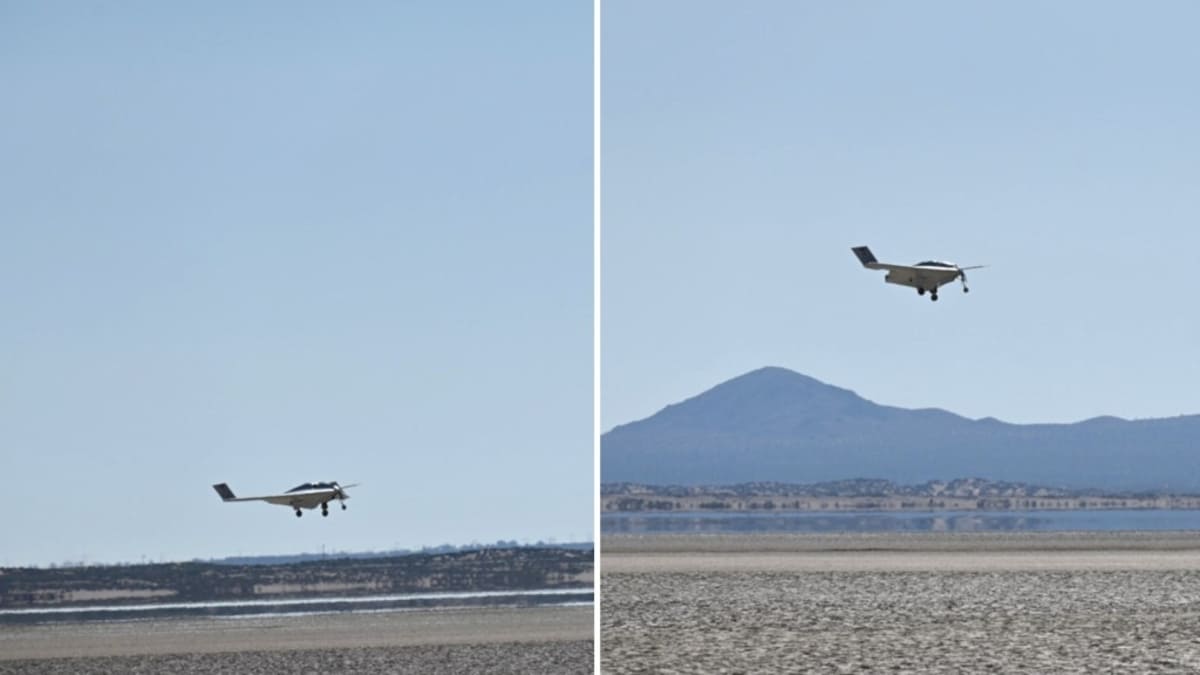 Беспилотник XRQ-73 выполнил первый полет / © Northrop Grumman