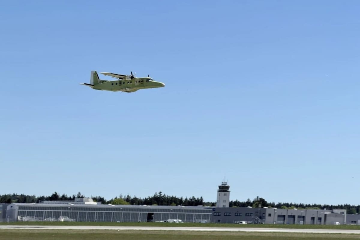 Самолет Do228 NXT впервые поднялся в небо / © AeroTec Systems