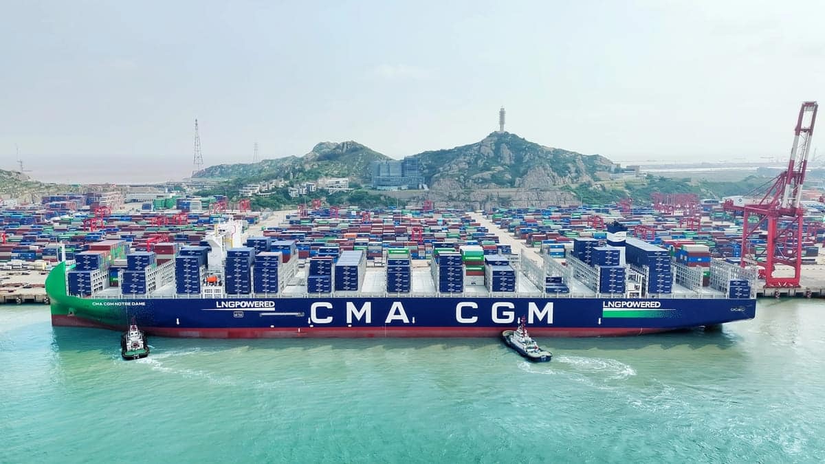 Судно CMA CGM Notre Dame / © CMA CGM