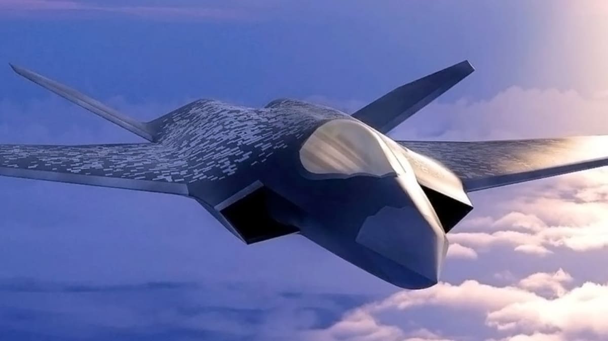 Рендер самолета New Generation Fighter / © Dassault Aviation