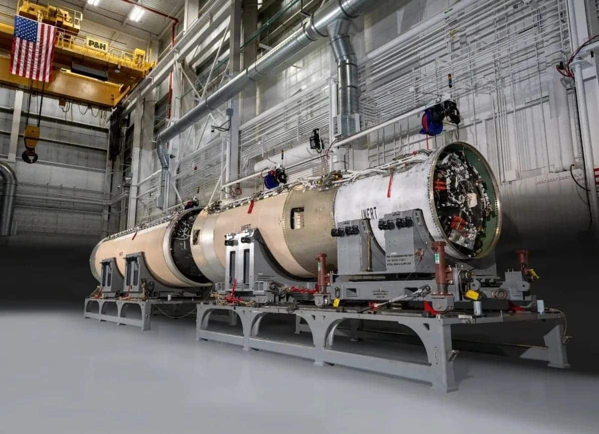 Часть ракеты Sentinel / © Northrop Grumman