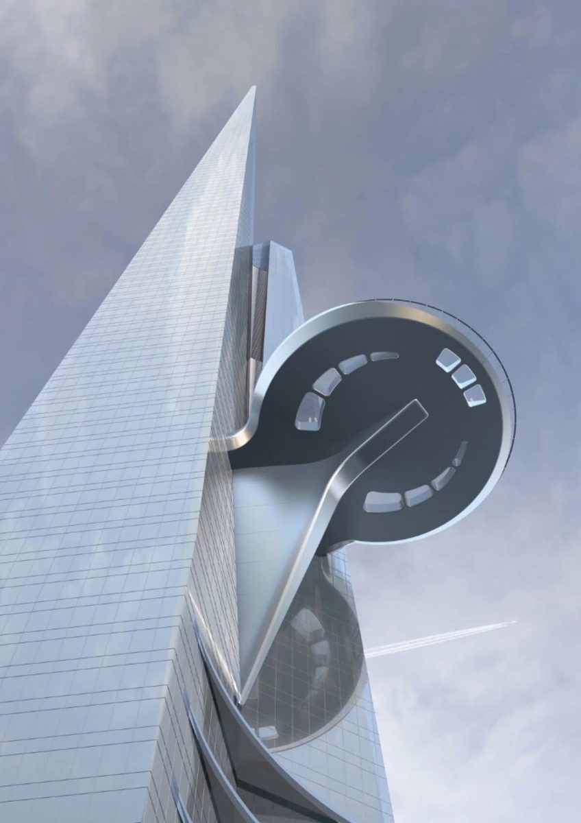 Рендер Jeddah Tower / © Adrian Smith & Gordon Gill Architecture