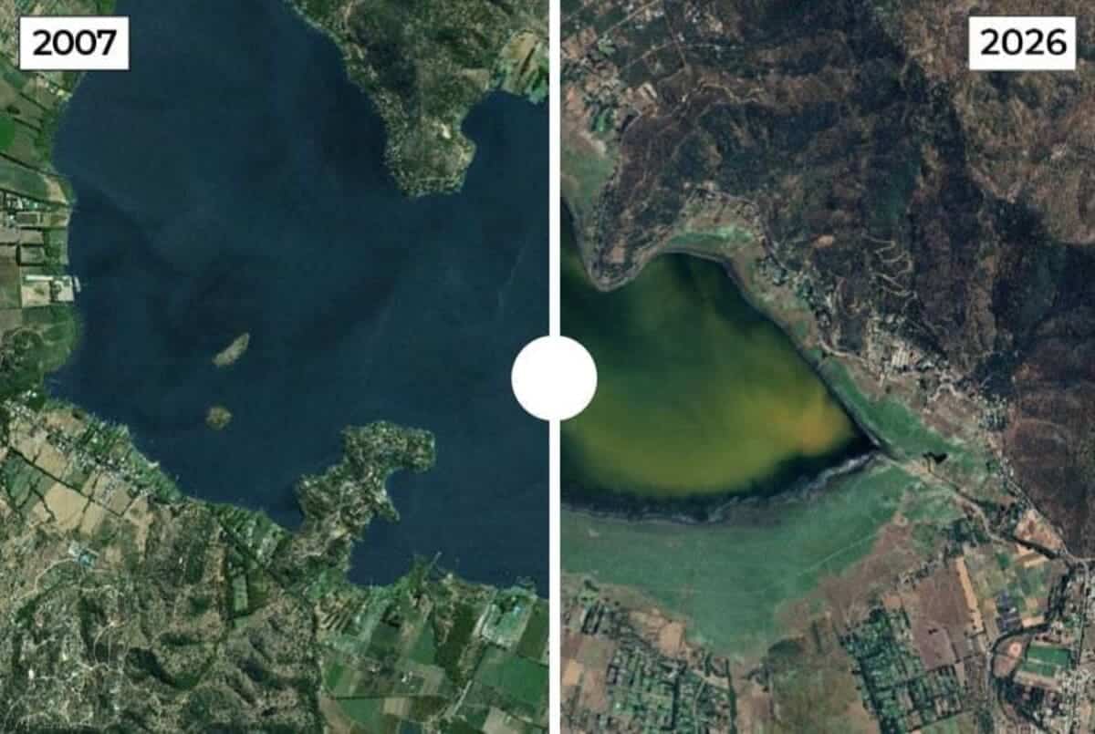 Лагуна-де-Акулео, Чили / © Google Earth