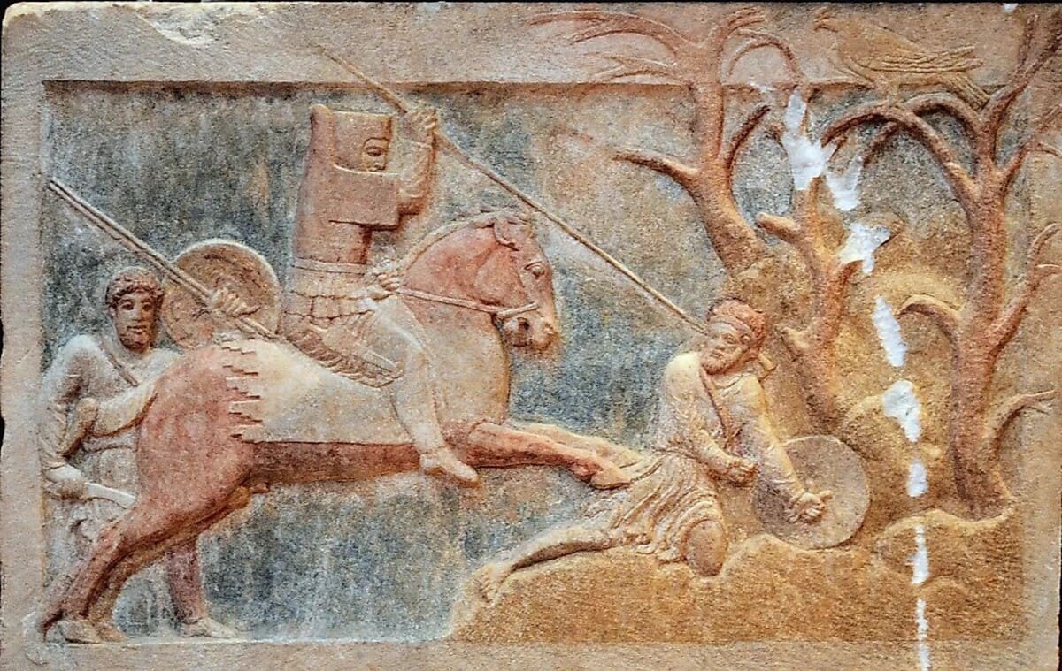 Кавалерия Ахеменидской Персии / © Wikimedia Commons / Dan Diffendale