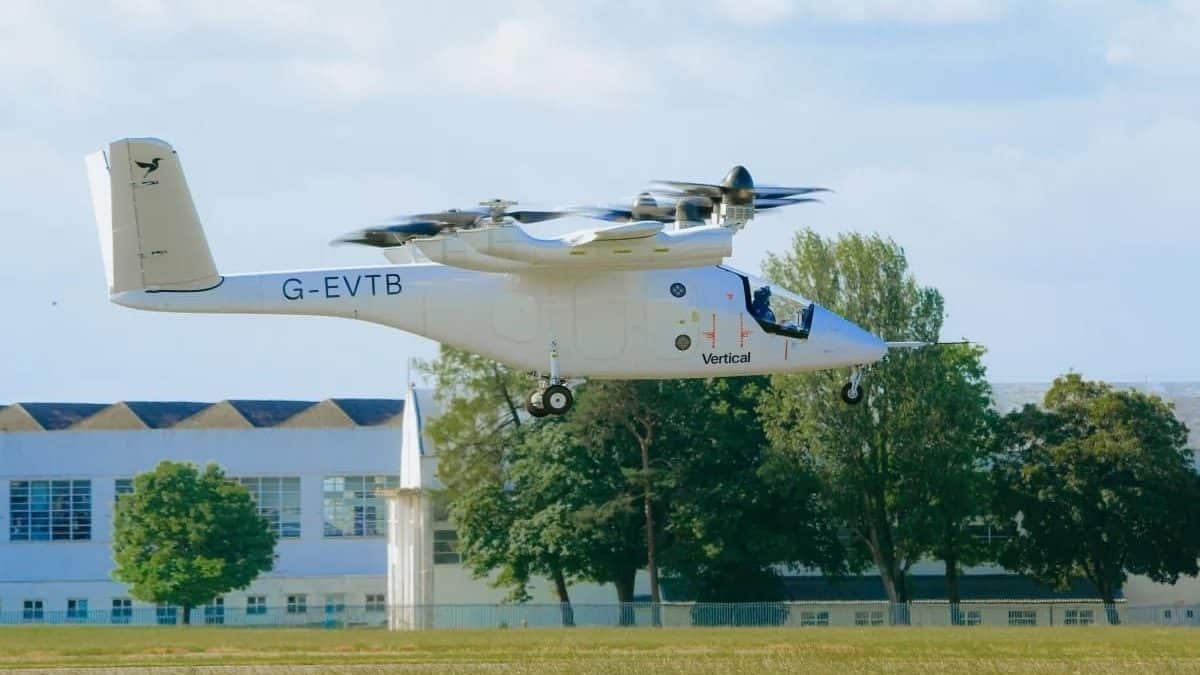 Vertical Aerospace успешно завершила первый пилотируемый полёт нового прототипа eVTOL
