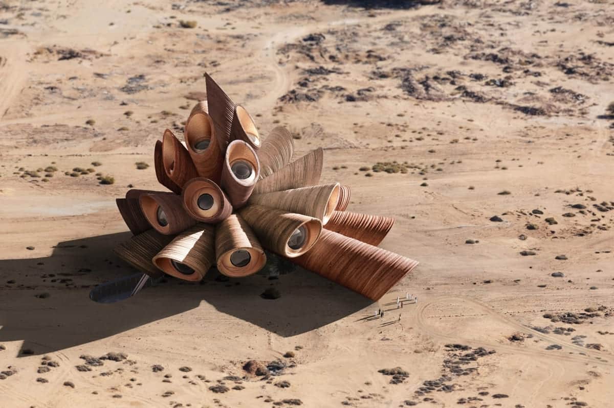 Проект AlUla Manara / © Heatherwick Studio