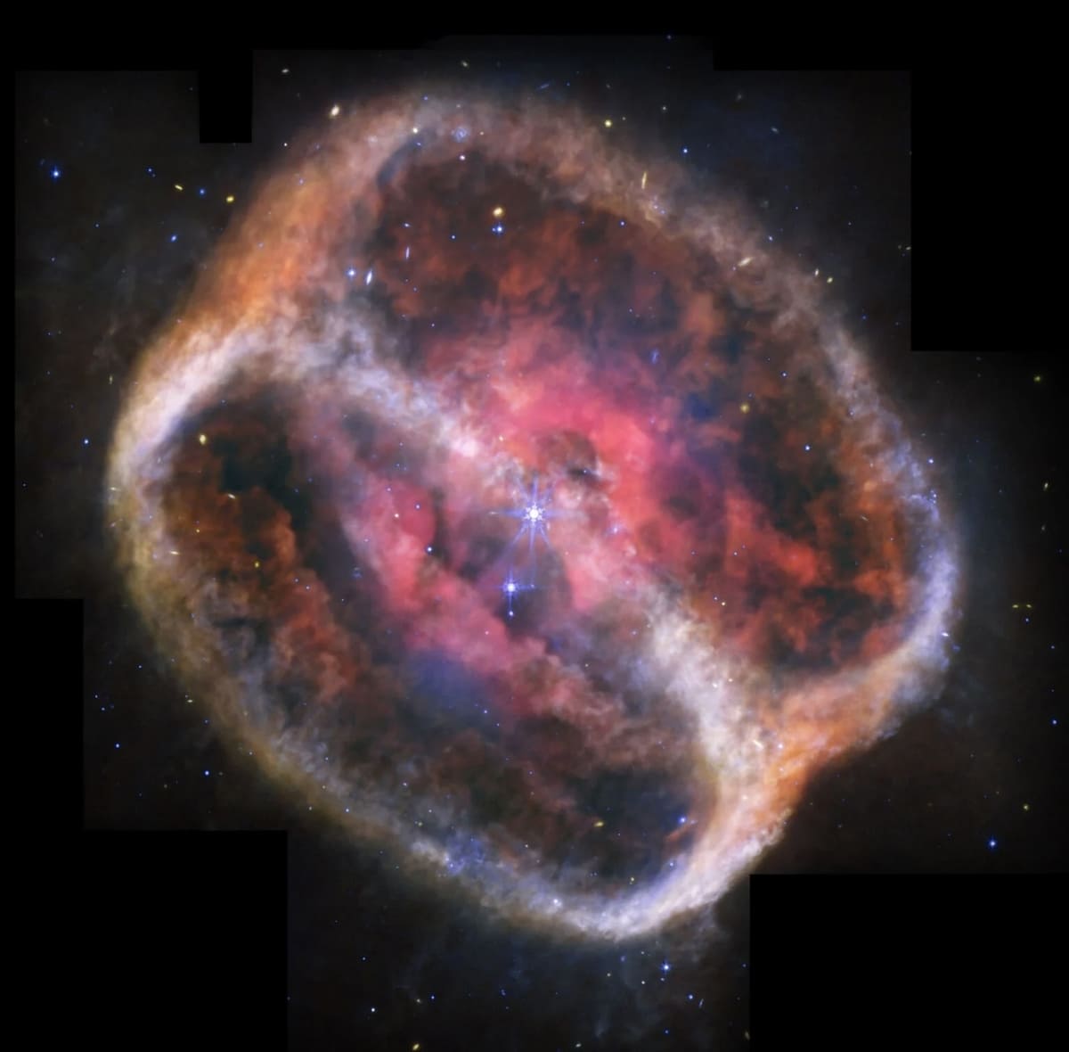 «Хрустальный шар» в объективе телескопа «Джеймс Уэбб» / © NASA, ESA, CSA, STScI, Michael Ressler (NASA-JPL), David Jones (IAC)