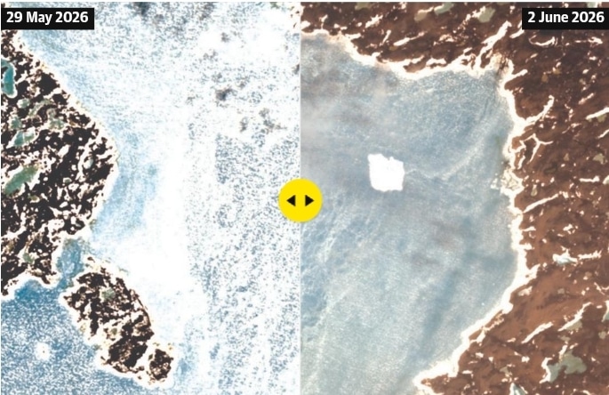Спутниковые снимки Кембридж-Бей / Sentinel-2, ЕКА