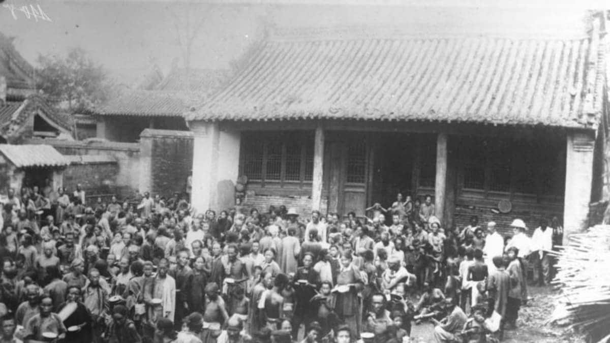 Китайские беженцы, выжившие после великих наводнений 1931 года / © Wikimedia Commons