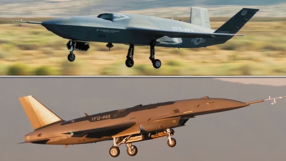 Беспилотники FQ-44A и FQ-42A / © USAF