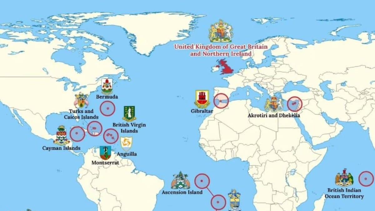 Британские заморские территории: что осталось от империи на карте мира