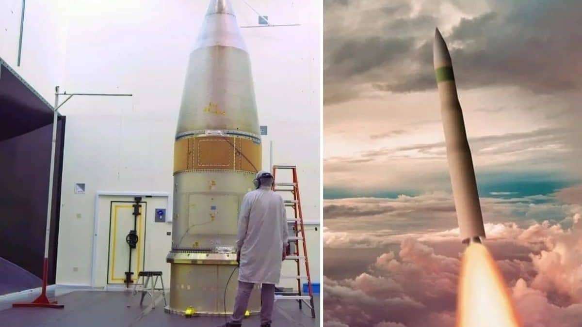 Northrop Grumman показала головную часть новой межконтинентальной ракеты Sentinel