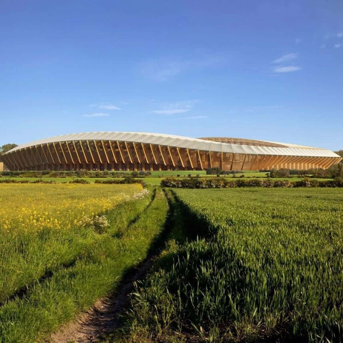 Eco Park Stadium (Великобритания) / © Zaha Hadid Architects