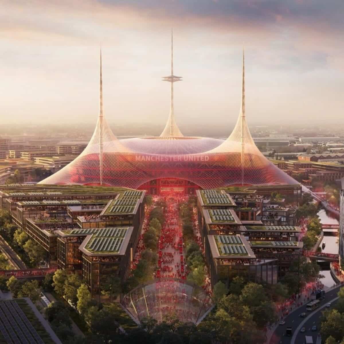 Стадион «Манчестер Юнайтед» (Великобритания) / © Foster + Partners