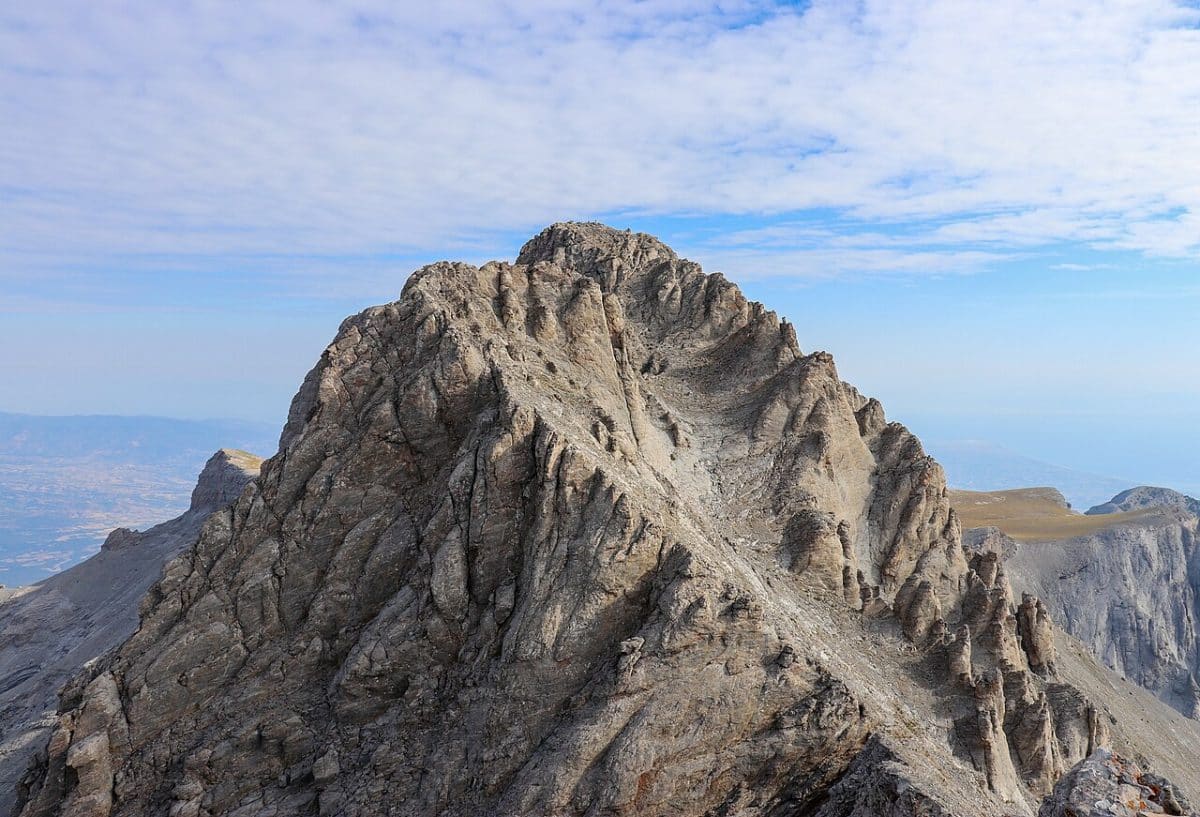 Самая высокая вершина Олимпа Митикас (2917 м) / © Stolbovsky, Wikipedia