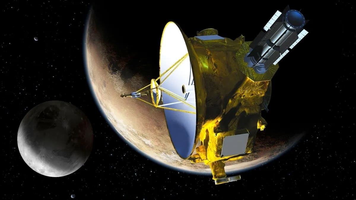 Художественное изображение зонда «Новые горизонты» / © NASA