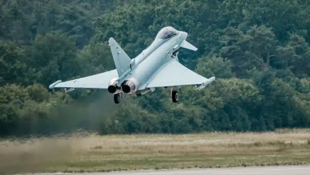 Первый немецкий Eurofighter Typhoon Tranche 4 выполнил первый полет / © Airbus