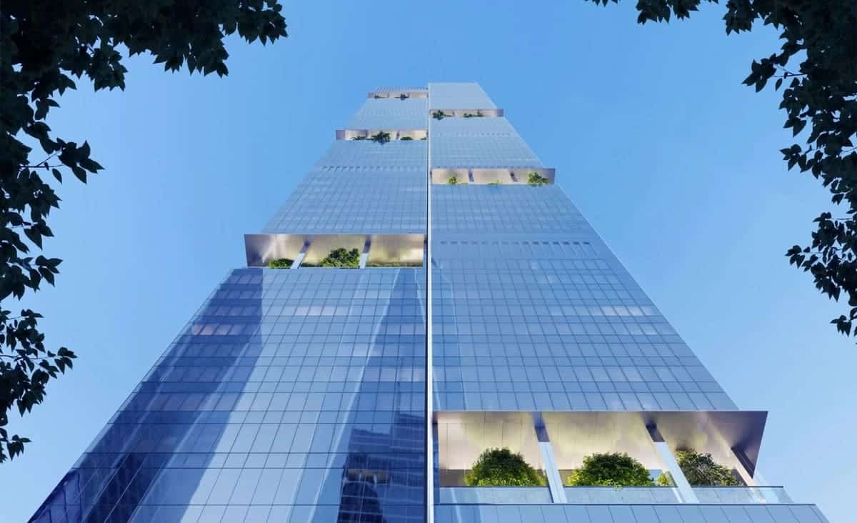 Рендер последнего небоскреба Всемирного торгового центра — 2 World Trade Center / © Foster + Partners