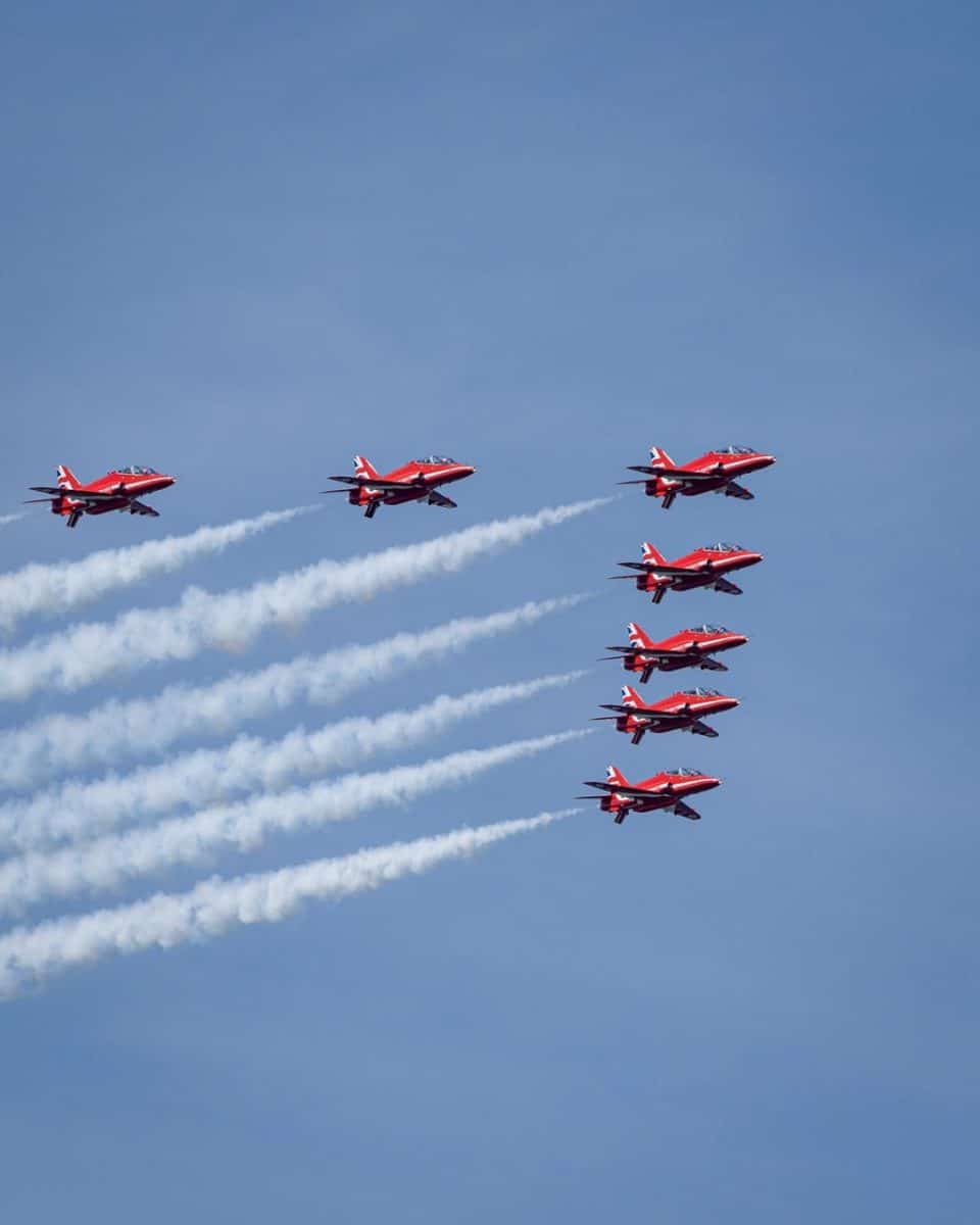 Британская АГВП Red Arrows / © air.show