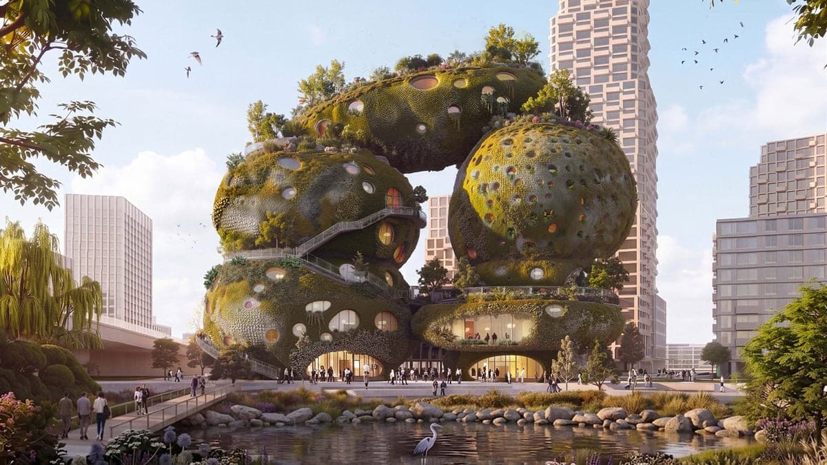Проект «Нового чуда света» в Нидерландах / © MVRDV