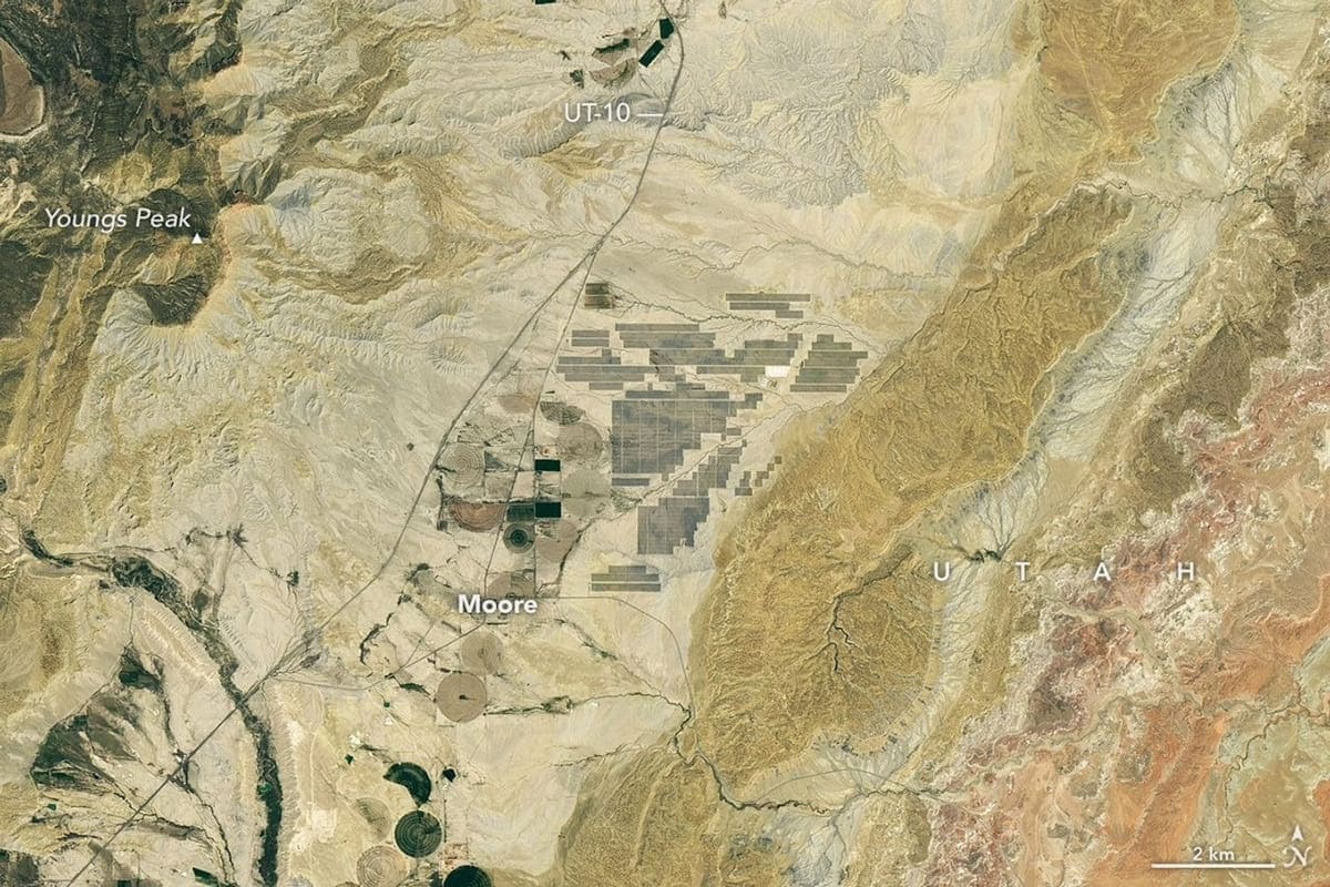 Энергетический центр Green River Energy Center в июне 2026 года / © NASA