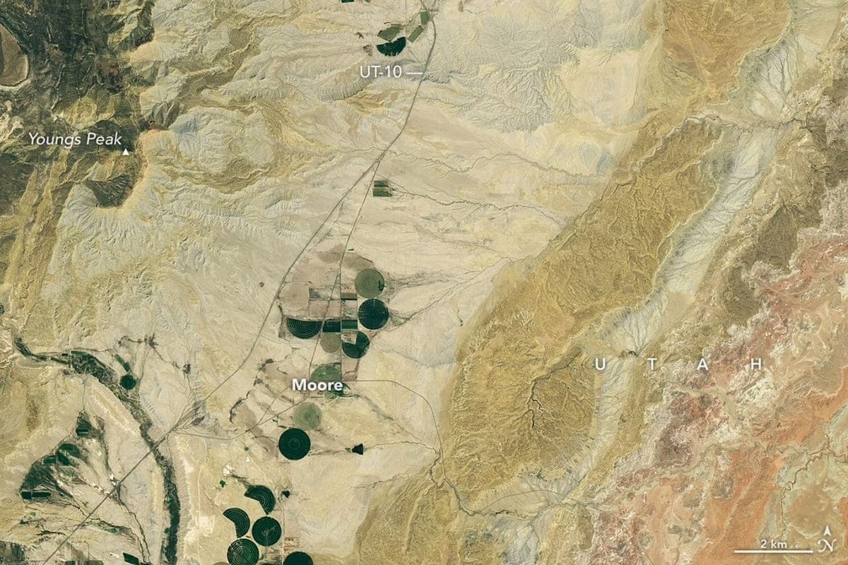 Энергетический центр Green River Energy Center в июне 2024 года / © NASA