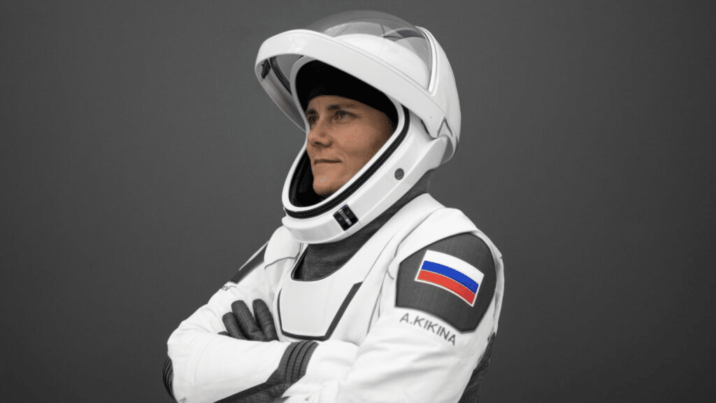 В 2022 году Анна Кикина летала на корабле Crew Dragon в составе миссии Crew-5 / © SpaceX