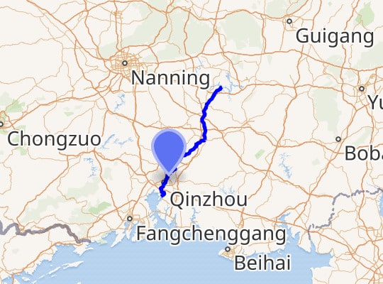 Канал Пинлу / © OpenStreetMap, Wikipedia