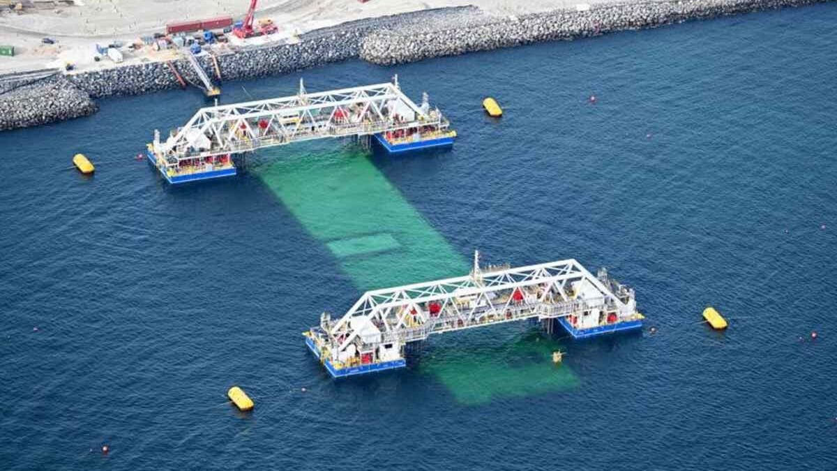 В Балтийском море установлен второй блок самого длинного погружного тоннеля в мире