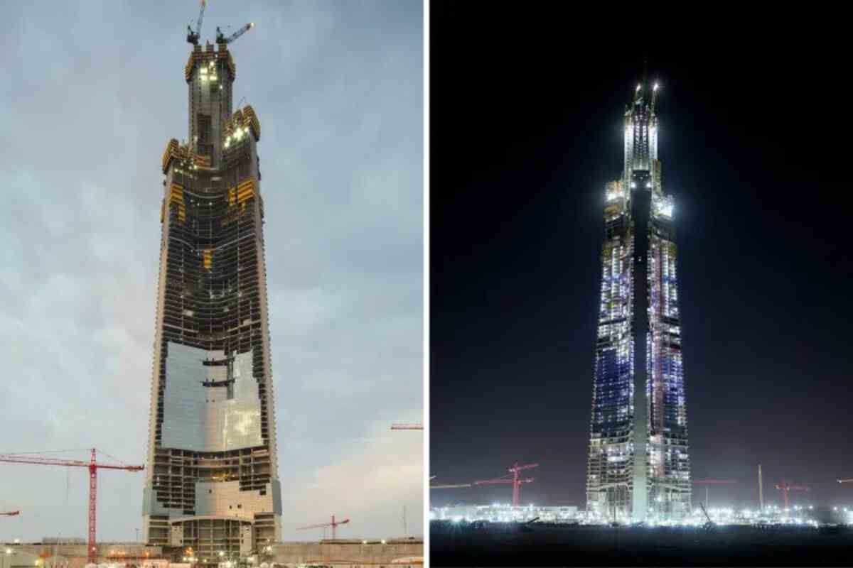 Строительство Jeddah Tower идет 24 часа в сутки / © Thornton Tomasetti