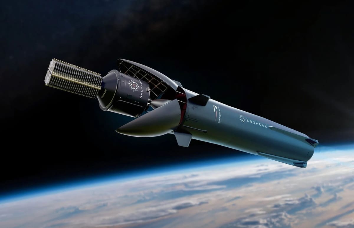 Художественное изображение ракеты Neutron / © Rocket Lab