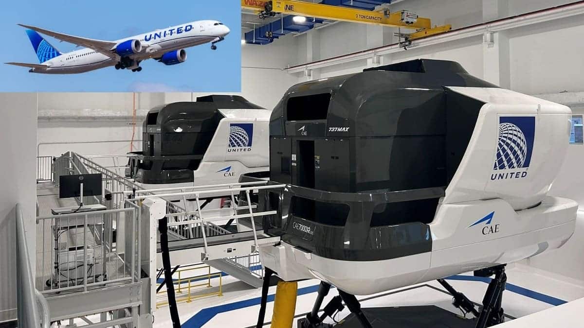 Тренажеры в центре подготовки пилотов / © United Airlines