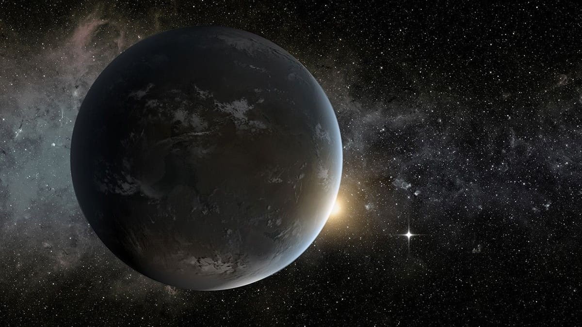 Экзопланета L 98-59 d, взгляд художника / © NASA