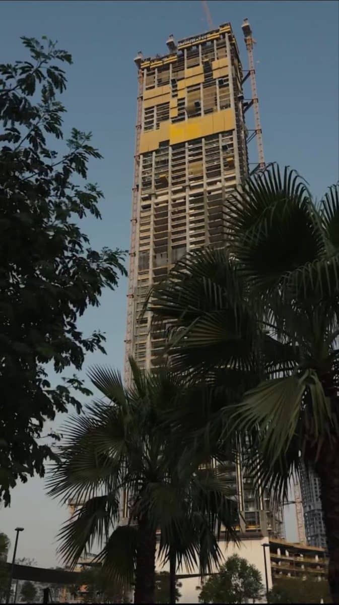Строительство небоскреба Burj Binghatti Jacob & Co Residences / © Binghatti Developers