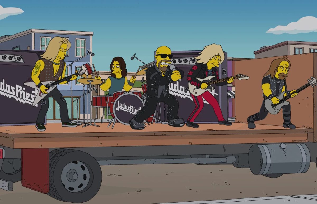 Группа Judas Priest в Симпсонах