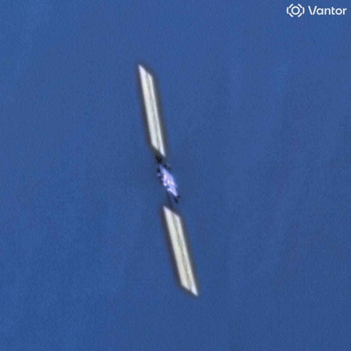 Starlink-35956 после отдельной аномалии в декабре 2025 года. Это другой аппарат, не Starlink-34343 / © Vantor