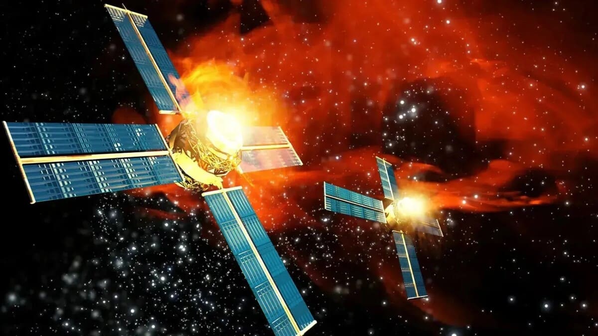 Художественное изображение орбитального оружия / © USSF