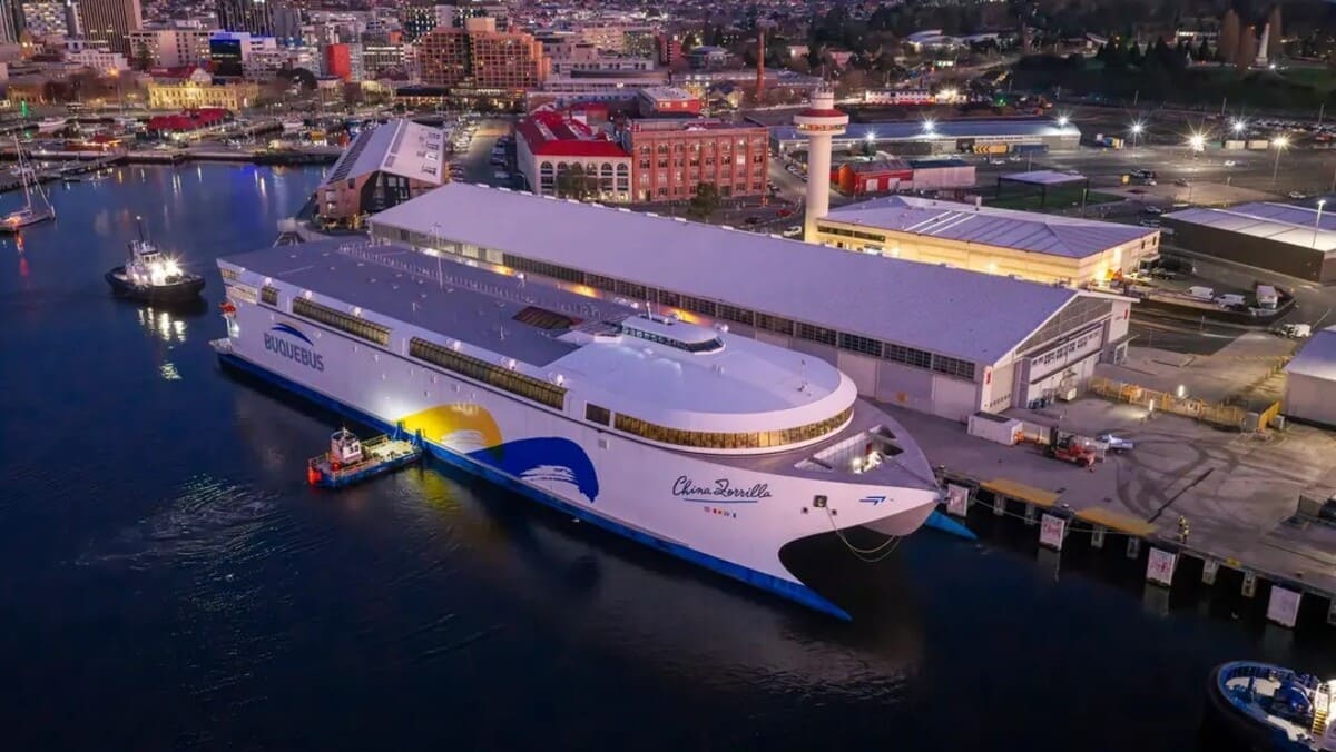 Крупнейшее в мире электрическое судно — Hull 096 / © Incat