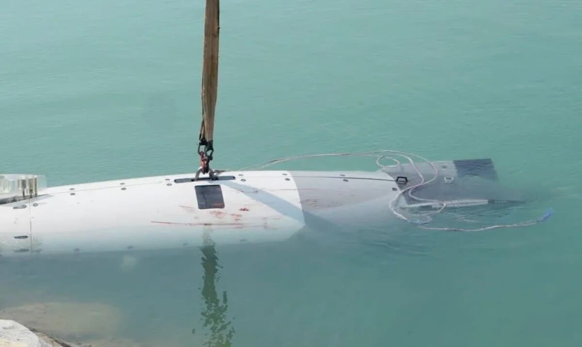 Подводный беспилотник Dive-LD / © Iranian media / X
