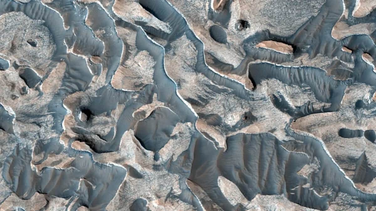 «Коралловые рифы» Марса рассказали о климате Красной планеты / © NASA / JPL-Caltech / UArizona