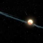 Звезда Табби в представлении художника