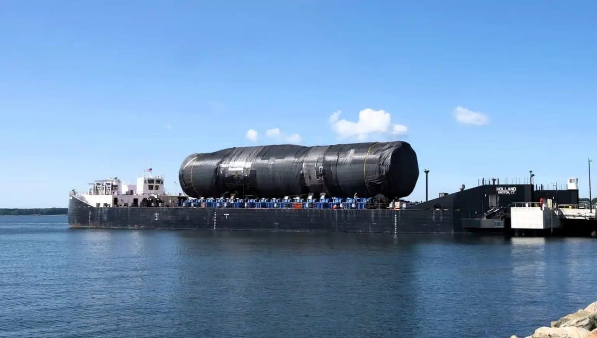 

General Dynamics Electric Boat впервые показала модуль VPM будущей подводной лодки USS Arizona / © GD Electric Boat