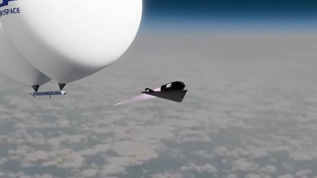 Визуализация проекта Airship to Orbit / © JP Aerospace