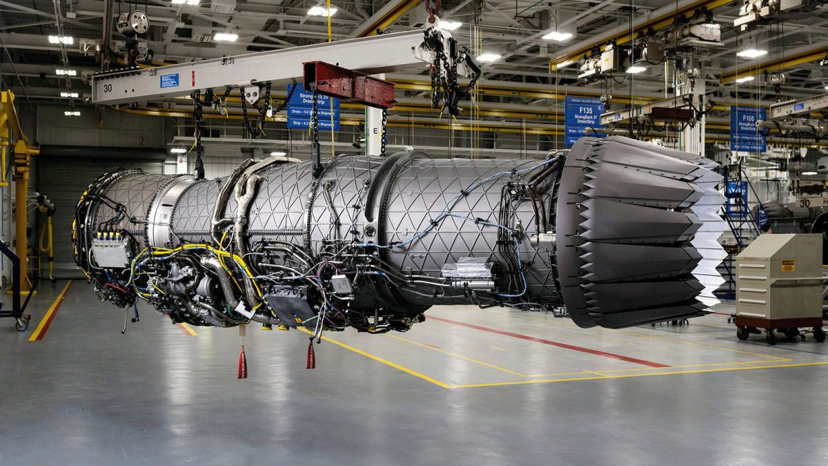 Двигатель F135 для истребителей F-35 / © Pratt & Whitney, RTX