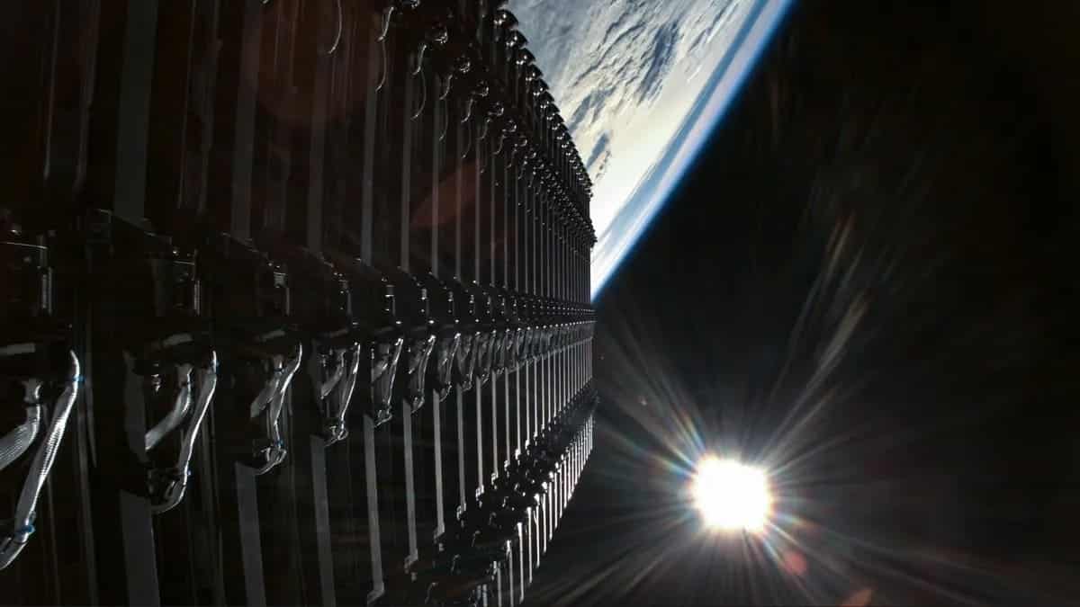 Спутники Starlink / © SpaceX