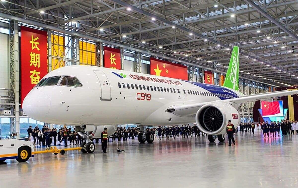 Китайский самолет C919 / © Getty Images