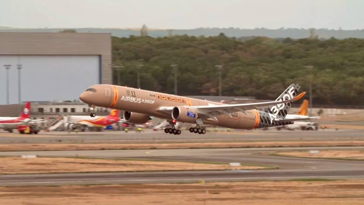 Airbus A350F впервые поднялся в воздух /&nbsp;© Airbus