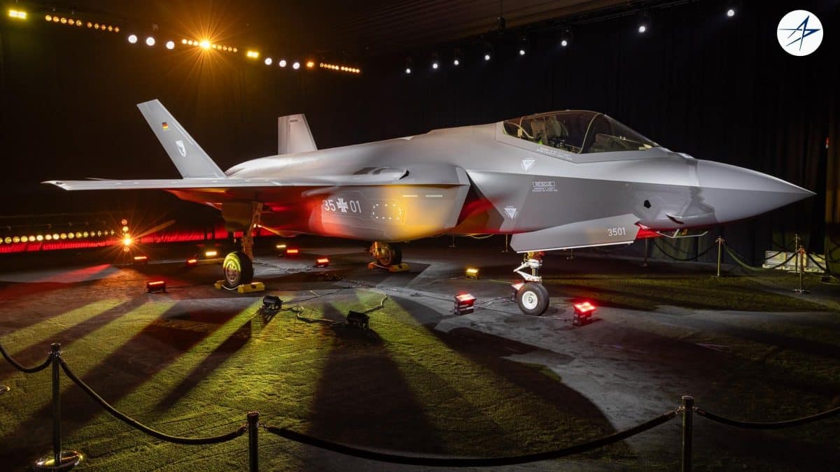 Первый F-35A Lightning II с бортовым номером 35+01, построенный для ВВС Германии / © Lockheed Martin