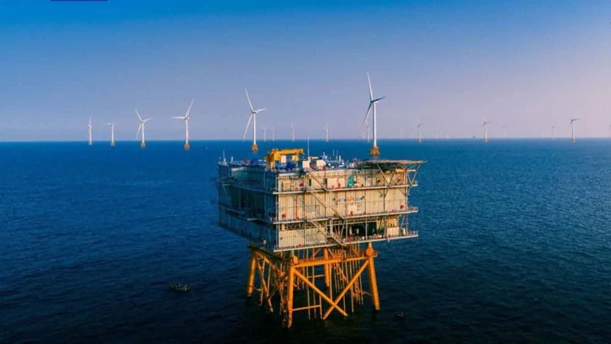 Морские ветроэлектростанции проекта Fanshi / © CGTN