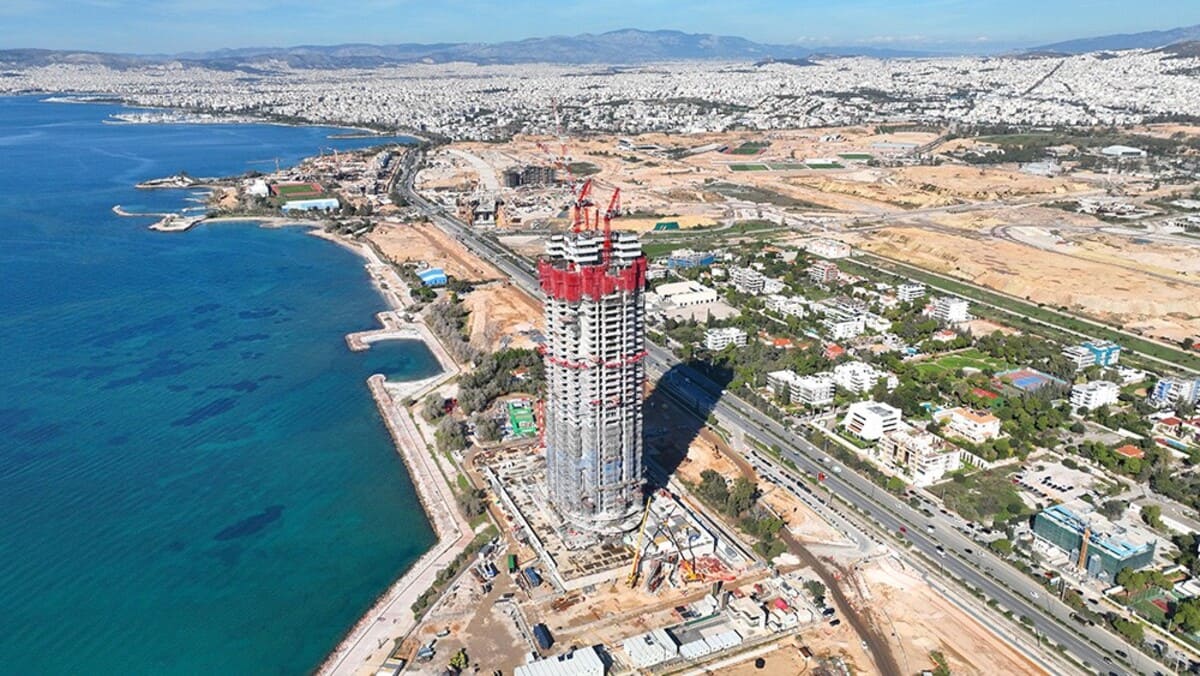 Строительство небоскреба Riviera Tower / © Lamda Development